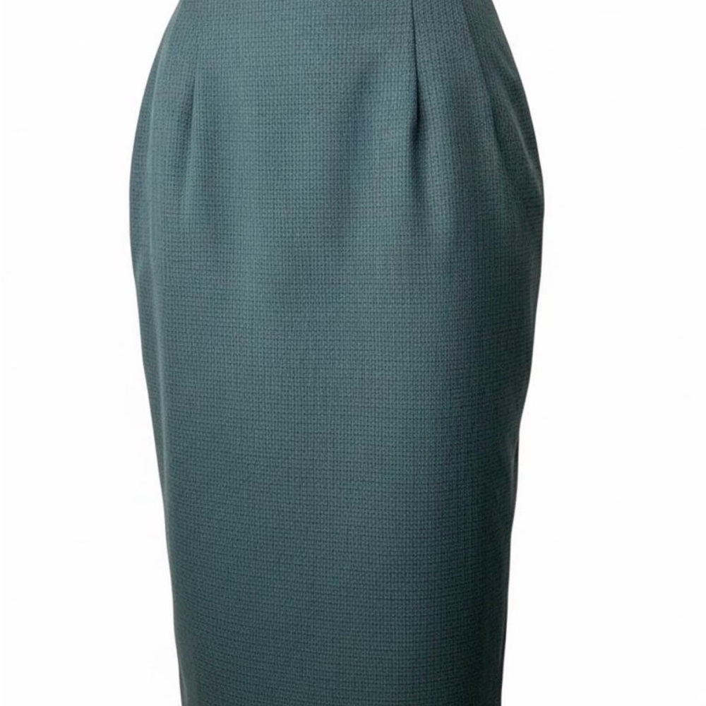 Allison Daley Teal Pencil Skirt